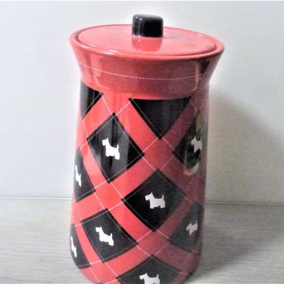 SCOTTIE DOG Cookie Jar by MSRF Inc. Cookie Jar Yorkshire Terrier Dog Biscuit Jar - Picture 5 of 5